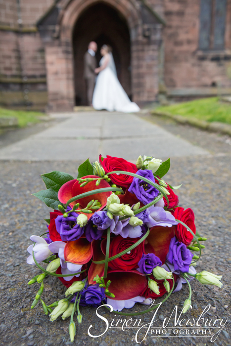 Wedding Photography: St Helen's Church Cheshire - Jenny and John. Cheshire wedding photography in Tarporley