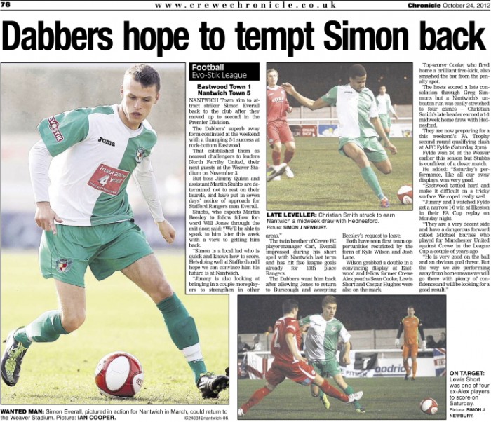 Cheshire Sports Press Photography