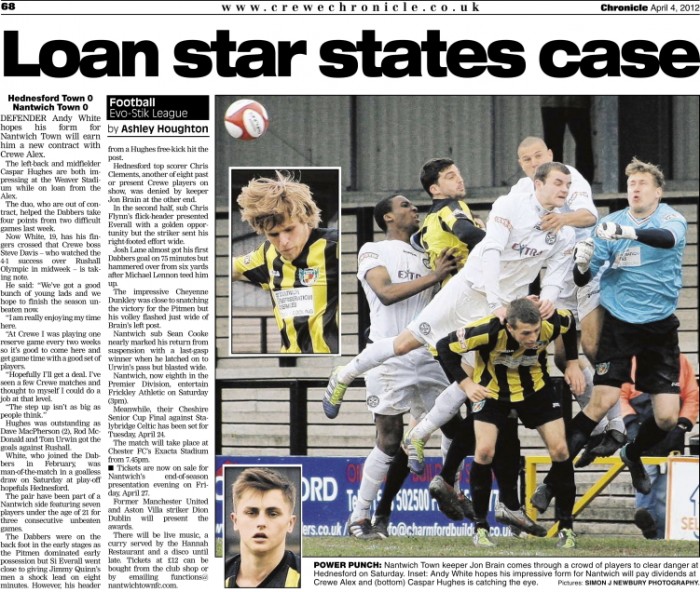 Cheshire Sports Press Photography